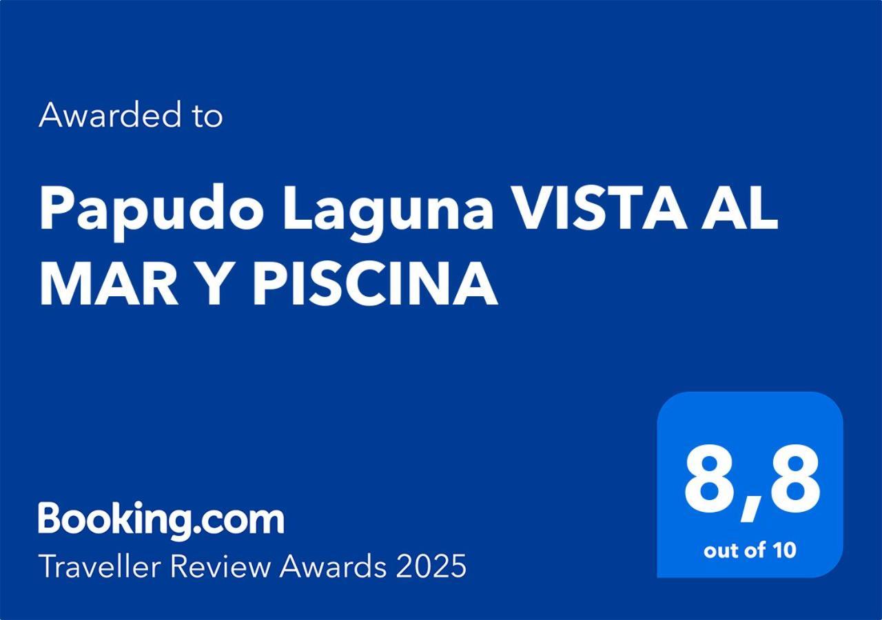Papudo Laguna Vista Al Mar Y Piscina المظهر الخارجي الصورة