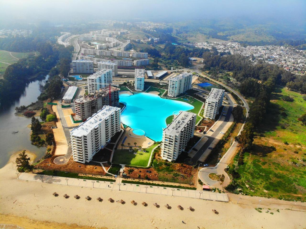 Papudo Laguna Vista Al Mar Y Piscina المظهر الخارجي الصورة